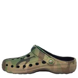 woz ? Cheese Herren Pantoffeln, Camouflage, - Camouflage - Größe: 42 EU von woz