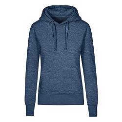 X.O Hoodie Damen, Marineblau-Melange, XS von x.o by promodoro