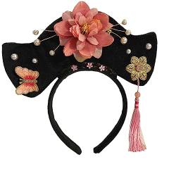 xbiez Chinesische alte Prinzessinnen-Haarband, Cosplay-Kopfbedeckung für Frauen und Mädchen, zum Fotografieren, rutschfestes Haarband, Cosplay-Stirnbänder für Frauen, Cosplay, Stirnband, uralte, von xbiez