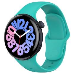 xhKJO Uhrenarmbänder für Vivo Watch 3 Strap, Silikon Ersatzband Uhrenarmband Silikonband, Armband Strap Armbänder Bracelet für Vivo Watch 3 Smart Watch Accessoires (Grün) von xhKJO