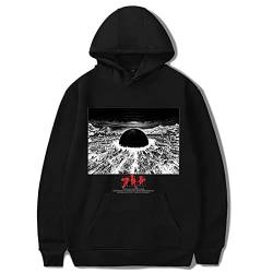 xhomeshop Anime Akira Hoodies Shoutarou Kaneda Pullover Akira Cosplay Sweatshirts Tetsuo Shima Jumper von xhomeshop