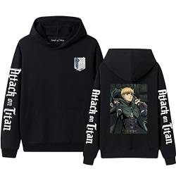 xhomeshop Anime Attack On Titan Hoodie Armin Arlert Langarm-Sweatshirt Armin Arlert Cosplay Sweatshirt Pullover für Männer Frauen von xhomeshop