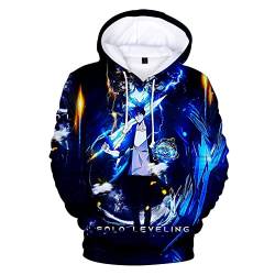 xhomeshop Anime Solo Leveling Hoodie Sweatshirts Solo Leveling Cosplay Kostüm Männer Frauen Casual Hoodie Pullover Tops von xhomeshop