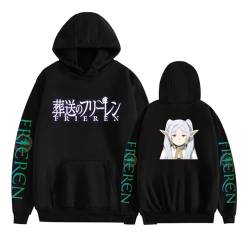 xhomeshop Frieren: Beyond Journey's End Hoodie Unisex Anime Print Casual Sweatshirt Frieren Cosplay Kleidung Jugend Trend Harajuku Style Hoodie... von xhomeshop