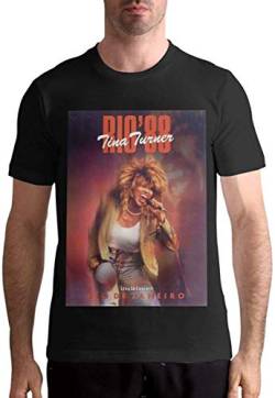 Tina Turner Mens Casual Shirts Short Sleeve Fashion T Shirts von xiaoming