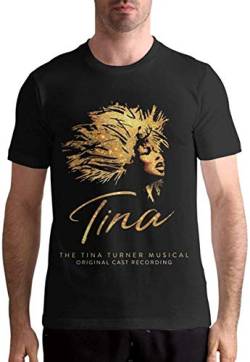 Tina Turner Mens Casual Shirts Short Sleeve Fashion T Shirts von xiaoming