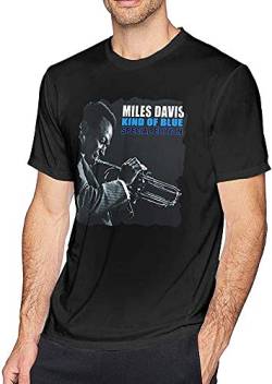 Miles Davis Herrenmode T-Shirt Schwarz-Black3XL von xinfeng