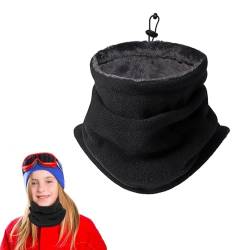 xlwen Weichem Fleece Halswärmer Winddicht Halstuch Halswärmer,Winter Loop Schal für Herren & Damen,Winddicht Schlauchschal für Outdoor Skifahren Motorrad Laufen Radfahren von xlwen