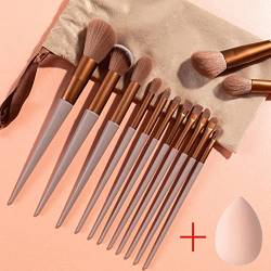 DSHGDJF 13-teiliges Make-up-Pinsel-Set, Make-up-Concealer-Pinsel, erröten, lose Puderpinsel, Lidschatten, Textmarker, Foundation, Schönheitswerkzeuge (Color : C) von xnvdojt