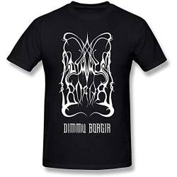 Men's Dimmu Borgir Death Metal Band Logo T Shirts Black XL von xushi