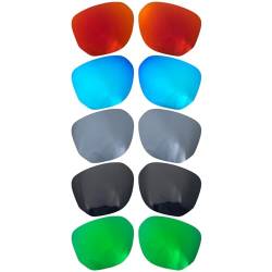 Polarisierte Ersatzgläser für Oakley Oo9436 Latch Beta Square Sonnenbrille, 5 Farben, 54.3*44.7mm von xyqrenrr