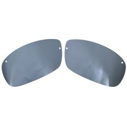 xyqrenrr Ersatzgläser für Ray-Ban RB3183 63 mm Sonnenbrille, mehrere Optionen erhältlich, polarisiert, silberfarben, 65*47mm von xyqrenrr