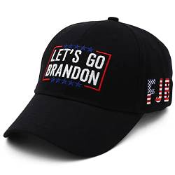 Let's Go Brandon Hut Lustige FJB Joe Biden Verstellbare Baseballkappe Lets Go Branson Hut Geschenke für Männer Frauen, Let's Go Brandon Fjb Mütze, Einheitsgröße von xywlwoer