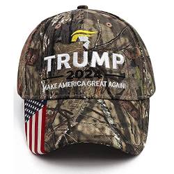 Trump 2024 Hut Donald Trump Hat 2024 MAGA Keep America Great Hat Camo USA Bestickte Verstellbare Baseball Cap, Make America Great Again-camo, Einheitsgröße von xywlwoer