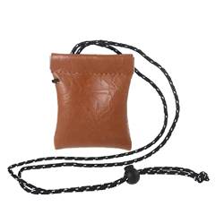 Kleine Aufbewahrungstasche für Damen, aus PU-Leder, für Kopfhörer, Schlüssel, Münzhalter, Tasche von xzmnxzzme