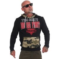 YAKUZA Hoodie Death Two Face mit Colorblocking von yakuza