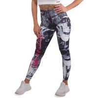 YAKUZA Leggings Darkside mit mittelhohem Bund und integrierter Einschubtasche von yakuza