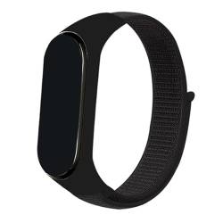 yanghongyua, das Nylonarmband ist für Mi Band 6/5/4/3 geeignet, die Schnalle kann auf jede Größe eingestellt werden, und das Nylonarmband ist für Mi Band 6/5/4/3 geeignet. (Schwarz) von yanghongyua