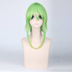 ydound Anime Coser Perücke 3 Stile Perücken Vocaloid Gumi Perücke Cosplay Kostüm Frauen Gelb - Grün Farbverlauf Lange Länge Synthetisches Haar Vocaloid Gumi Perucas DM274 (Color : DM018) von ydound