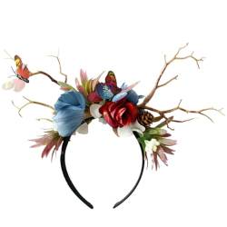Party-Kopfbedeckung, Kostüm, Rentiergeweih, Weihnachts-Stirnband, dekorativ von yeeplant