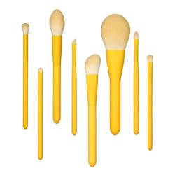 Professionelles Pinsel-Set, Nylon, 8-teilig, Kosmetik, Lidschatten, Make-up-Werkzeug von yeeplant