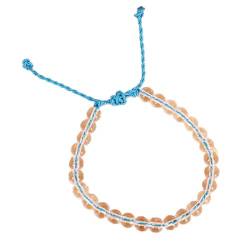 yeeplant Elegantes, geflochtenes Unisex-Armband mit klaren Perlen für Sommer und Strand, Rocailles + Nylon, Kein Edelstein von yeeplant