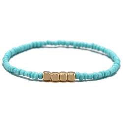 yeeplant Mädchen Stretch Perlen Charm Armband mit Kreativen Perlen Mode Perlen Zubehör, Perlen, Kein Edelstein von yeeplant