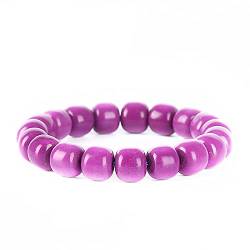 yigedan Natural10/12mm Purple Sugilite Round Gemstone Beads Bracelet 7.5'' AAA von yigedan