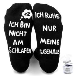 yumcute Lustige Socken Herren, Geschenke Männer Geschenk Herren Geburtstag für Männer Opa Papa Socken Herren 36-45 von yumcute