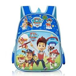 yumcute Paw Dog Kinderrucksäcke, Paw Dog Rucksack Kindergarten Mädchen, Kindergartenrucksack für Jungen von 3 4 5 Jahren, Mädchen Rucksack - 31cm x 25cm x 11cm (Blau) von yumcute