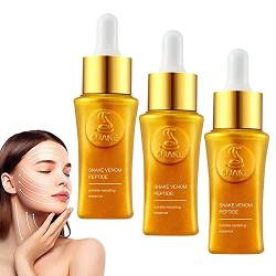 Hemiko Snake Venom Serum, Anti Falten Serum, Anti-Aging-Gesichtsserum, Hemiko Snake Venom Peptide Serum, Feuchtigkeitspflege Gesichtsserum,Anti-Aging Gesichtspflege (3PC) von yuyuanDO