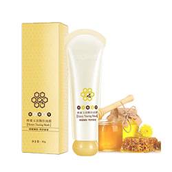 Honey Face Mask, Honey Tearing Mask Peel, Blackhead Peel off Honey Mask, Honey Tearing Mask Peel Mask Dead Skin, Oil Control Blackhead Remover Skin Clean Pores Shrink for Male and female (1Stück) von yuyuanDO