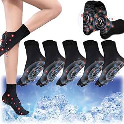 Tourmaline Ionic Body Shaping Stretch Socks, Tourmaline Lymphatic Slimming Socks, Slimming Socks for Summer Foot Shaping Massage von yuyuanDO