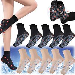 Tourmaline Ionic Body Shaping Stretch Socks, Tourmaline Lymphatic Slimming Socks, Slimming Socks for Summer Foot Shaping Massage von yuyuanDO