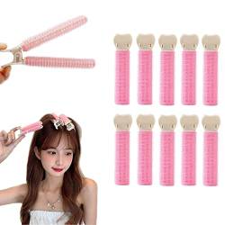 Volumizing Hair Clips, 5/10/15/20 Stück Lockenwickler Volumizing Curlers Root Clips, Hair Roller Hair Curler Clips Volumizing Hair Root Clips, Natural Flauschiges Curler Clip für Damen Mädchen (F) von yuyuanDO