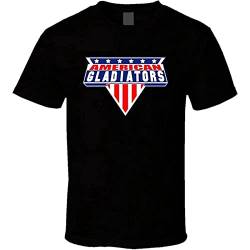 American Gladiators 90's Retro Tv Show T Shirt Large von zhanbai