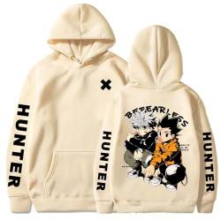 Hunter X Hunter Cartoon Mode Hoodies Männer/Frauen Hohe Qualität Pullover Harajuku Druck Lässige Hip Hop Mit Kapuze (Color 02,M) von zhedu