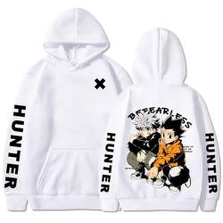 Hunter X Hunter Cartoon Mode Hoodies Männer/Frauen Hohe Qualität Pullover Harajuku Druck Lässige Hip Hop Mit Kapuze (Color 03,M) von zhedu