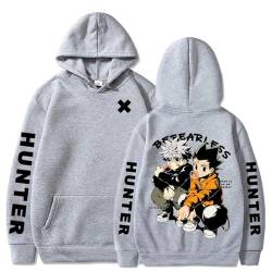 Hunter X Hunter Cartoon Mode Hoodies Männer/Frauen Hohe Qualität Pullover Harajuku Druck Lässige Hip Hop Mit Kapuze (Color 04,L) von zhedu