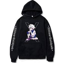 zhedu Anime Hunter X Hunter 2D Gedruckter Hoodie Männer Frauen Kinder Sweatshirts Junge Mädchen Kinder Pullover Langarmshirts (M,Color 01) von zhedu