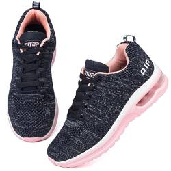 Laufschuhe Damen Turnschuhe Sneaker Damen Sportschuhe mit Luftpolster Sneaker Atmungsaktives Joggingschuhe Leichte rutschfest Straßenlaufschuhe Walkingschuhe Gym Fitness Running Shoes Women von ziitop