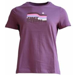 Zimtstern - Women's Northz Tee S/S - T-Shirt Gr L;M;S;XL;XS grau/braun;lila von zimtstern