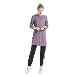 ziyimaoyi Trainingsanzug Muslima Gr. XL, violett von ziyimaoyi