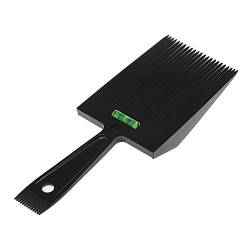 zroven Doppelkamm-Haar-Kamm Barber Clipper Flat Top Styling-Kamm mit genauem Wasserniveausystem Hairdressing Tool Wide von zroven