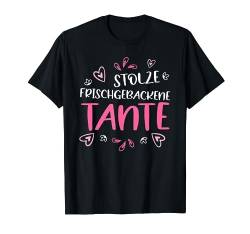 stolze frischgebackene Tante Nichte Neffe Baby Tanten T-Shirt von zum ersten mal Tante Tanten Neffe Nichte Outifts