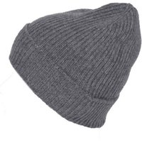 Zwillingsherz Strickmütze Zwillingsherz Damen Mütze Beanie aus 100 % Kaschmir Breiter Umschlag von zwillingsherz