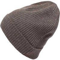 Zwillingsherz Strickmütze Zwillingsherz Damen Mütze Beanie aus 100 % Kaschmir Breiter Umschlag von zwillingsherz