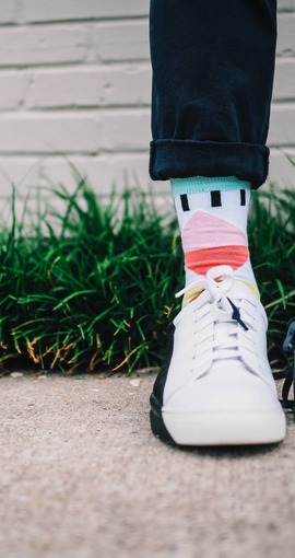 Socken – Der Clou unterm Schuh