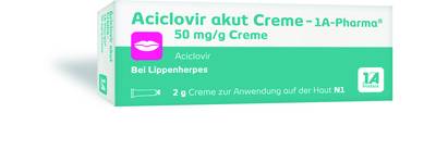 ACICLOVIR akut Creme-1A Pharma 2 g von 1 A Pharma GmbH