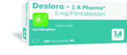 DESLORA-1A Pharma 5 mg Filmtabletten 100 St von 1 A Pharma GmbH